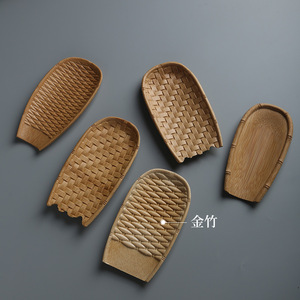 Chinese Style Bamboo <b>Tea</b> Scoop Handmade <b>Tea</b> Ceremony Accessory Kung Fu <b>Tea</b> <b>Set</b> Irregular Shape Traditional Design - Product Image 3