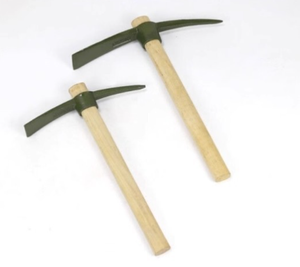 <span class=keywords><strong>Pioche</strong></span> multifonctionnelle en acier durable avec <span class=keywords><strong>manche</strong></span> en bois pour le camping en plein air, les travaux agricoles et les excavations de terre - Product Image 2