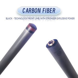 Okhealing Carbon Fiber Pool Cue 3 Section 3k Twill Glossy Black Durable Vaulting Stick Amusement Park Equipment - Product Image 3
