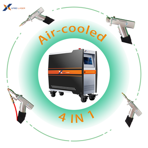 เครื่องเลเซอร์ไฟเบอร์แบบพกพา 2000W4 in 1 สำหรับเชื่อม ตัด ทำความสะอาด และกำจัดสนิม อุปกรณ์เลเซอร์แบบมือถือ - Product Image 3