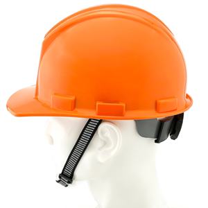 خوذة أمان صناعية معتمدة من CE EN397 وANSI بحافة نصفية من مادة ABS، قبعة صلبة للبناء للعمال - Product Image 3