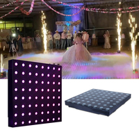 Tapis de sol LED pour scène de danse, éclairage LED de scène, pixels magnétiques colorés pour discothèque, soirée DJ en plein air