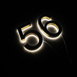 3d led canal lettre 3d en acier inoxydable acrylique signe lumineux <span class=keywords><strong>alphabet</strong></span> rétro-éclairé led <span class=keywords><strong>lettres</strong></span> arabes - Product Image 3