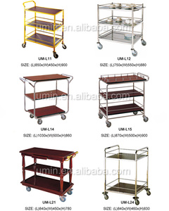 Hotel Decorative Metal <strong>Bar</strong> Cart <strong>Trolley</strong> - Product Image 3
