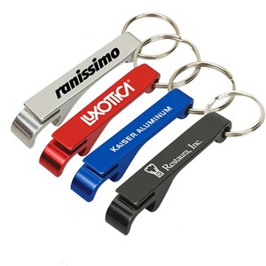 Xách Tay Mini Túi Nhôm Kim Loại Keychain Biểu Tượng Tùy Chỉnh 11G Dày Bia Mở Chai Với Vòng Chìa Khóa - Product Image 5
