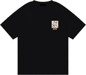 T-shirts lourds surdimensionnés créatifs Graffiti chemises à manches courtes été décontracté rappeur Streetwear Y2k hauts T-shirt pour hommes - Product Image 4
