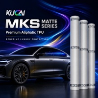 KUCAI TPU-Matte PPF 7.5mil Anti-jaunissement Anti-rayures 1.52*15M TPU PPF Film de protection de peinture transparent mat Rouleaux de film pour voiture