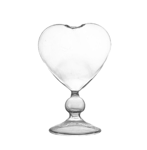 Gobelet en <span class=keywords><strong>verre</strong></span> Love Cup de 220ml pour cocktails, jus, boissons et bar avec pailles - Product Image 1