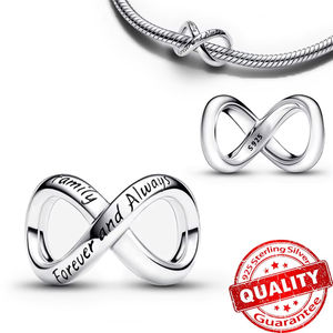 Charm Colgante Madre e Hija en Oferta, Compatible con Pulseras <span class=keywords><strong>Pandora</strong></span>, Cuentas de Amor para Mamá, Collar DIY, Joyería, Regalo para el Día de la Madre - Product Image 6