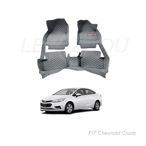 Alfombrilla de pie antideslizante de cuero de Pvc para Chevrolet Cruze, estera de lujo 7d, fácil de limpiar, LHD, RHD, 2009-2015, 2015-2018, <span class=keywords><strong>2023</strong></span>, venta directa de fábrica - Product Image 1