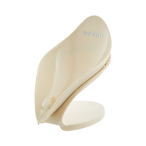 Jabonera Uforu de plástico con autodrenaje, forma irregular, para lavabo de baño - Product Image 3