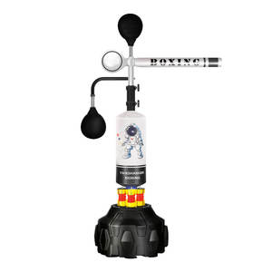 Saco de Boxeo de Pie para Adultos con Pera de Velocidad Esquiva y Barra Giratoria para Entrenamiento de Reacción - Product Image 2