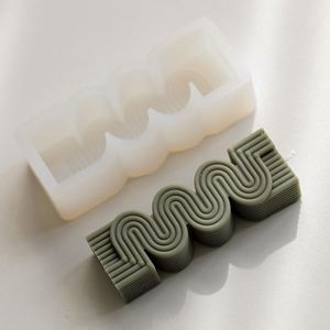 New Luxury 3D Resin Wax Large Pillar Silicone <b>Silicon</b> Body Candle Jar Mould Mold Custom Birthday Cake <b>Tools</b> Making 3D Candles - Product Image 3