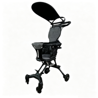 Poussette bébé pliable compacte légère de haute qualité