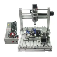 Mini 3D Cnc Router 5 Axis DIY 3040 Wood Carving Milling Machines with USB Port