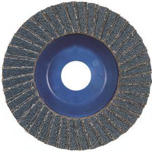 Disque à lamelles en zirconium 115x22 mm, grain 120, pour ponçage du métal et de l'acier - Product Image 2