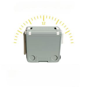 Custom Logo Insulated Cooler with Heavy Duty <b>Wheels</b>, Perfect for Beach, Camping & More - Product Image 3
