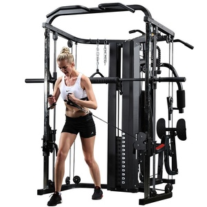 Attrezzatura Fitness Multifunzionale Unisex JX-DZ305, Macchina per Allenamento Completo in Acciaio, Macchina Smith per Esercizi - Product Image 1