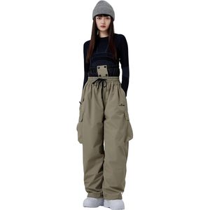 Pantalon de ski unisexe ample et imperméable à jambes larges pour l'hiver et les activités de plein air - Product Image 1