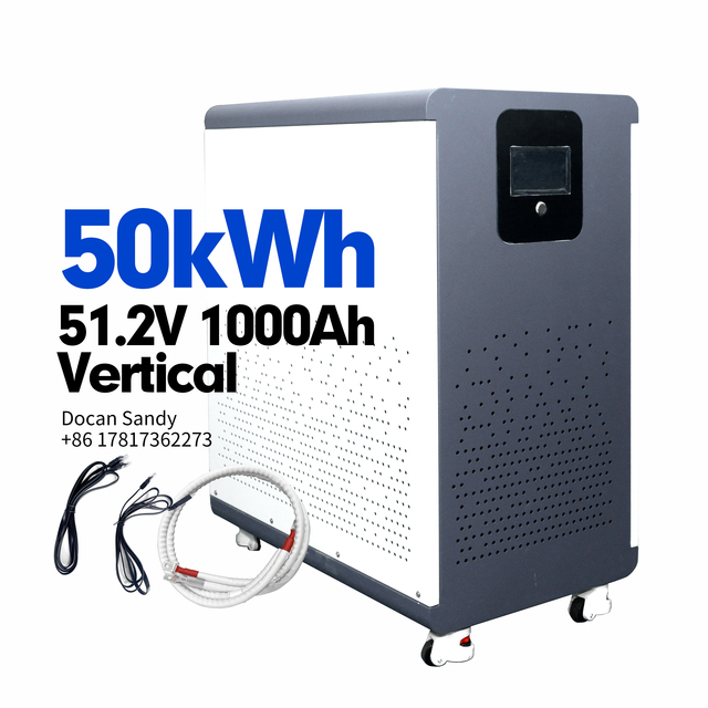 2025 Home Storage System 51.2V 30kWh LiFePO4 Battery Pack with CAN Communication 8000 Cycles IP54 Protection-EU Stock