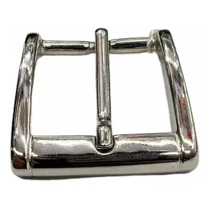 Luxury Men's Stainless Steel Plate <b>Buckle</b> Belt with Customizable Logo, Formal Style, Plated Finish, The Dove Brand, Durable Leat - Product Image 4