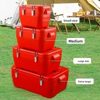 Edelstahl-Thermobehälter für Gewerbliche Nutzung Transport-Kühlbox Schulmahlzeiten-Lieferung Thermische Wärmebehälter