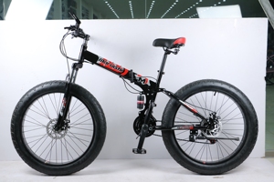 Bicicleta de Nieve de Alta Calidad con Suspensión Delantera, Plegable, de Acero, Buen Precio, para Adolescentes, Todoterreno - Product Image 2