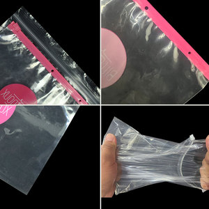 Minlee Mẫu Miễn Phí Bolsa Con Sello De Agarre Túi Đóng Gói Quần Áo <span class=keywords><strong>Ziplock</strong></span> Tùy Chỉnh Trong Suốt Bằng Nhựa Trong Suốt Có Khóa Zip - Product Image 3