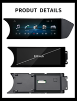 Radio para Auto de 8.8 Pulgadas para Mercedes-Benz Clase C W204 S204 NTG 4.0/4.5, con CarPlay Inalámbrico y Android Auto, Unidad Principal Multimedia