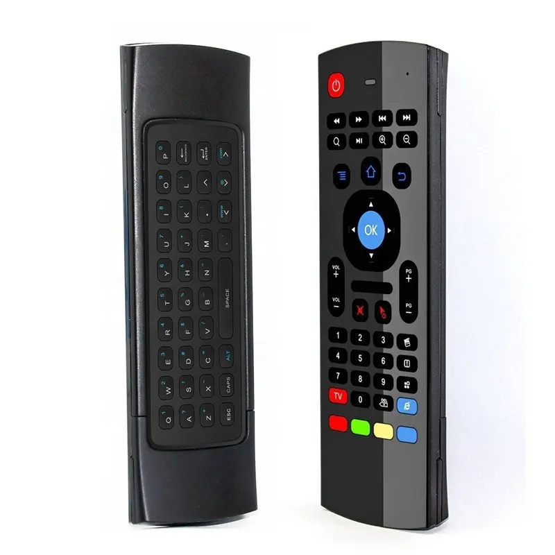 MX3 без подсветки Air Mouse T3 smart remote Control 2,4G мини клавиатура с подсветкой для X96 mini KM9 A95X H96 MAX Android TV Box