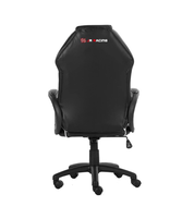 Chaise de jeu professionnelle la moins chère de style moderne noir blanc simple ergonomique personnalisée