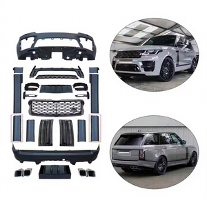 Kit Carrozzeria Adatto per Land Rover Range Rover Accessori Griglia Paraurti Anteriore Minigonne Laterali dal 2018 al 2022 L405 SVO Parti del Kit - Product Image 1