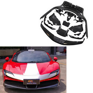 Difusor Trasero de Fibra de <span class=keywords><strong>Carbono</strong></span> OEM de Alta Calidad, Alerón Delantero, Venta Directa de Fábrica para Ferrari SF90 - Product Image 1