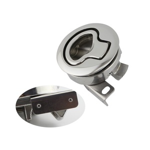 316 Stainless Steel RV Toilet Door Lock Floor & Hatch/Cabin Cover Lock Sleeve-Version <b>Marine</b> <b>Hardware</b> - Product Image 1