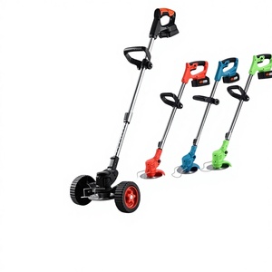 Désherbeuse de jardin portative pliable sans fil 2 temps à batterie lithium de qualité industrielle pour usage domestique transfrontalier - Product Image 1