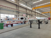 40 Pieds 20FT 2/3/4 Essieu 40t 60t 80t Skeleton Flatbed Semi Remorque pour 20 40 45 FT Conteneur Transport Châssis Fabricant