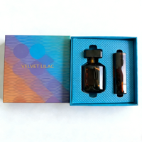 Confezione Regalo di Lusso per Profumi con Inserto per 2 Flaconi, Scatola in Carta Patinata Stampata Personalizzata, Set di Fragranze OEM all'Ingrosso