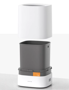 15L công suất lớn tự động đóng bao rác bin hộ gia đình văn phòng giấy giỏ phát hiện hai lớp Thùng rác có thể hộ gia đình công cụ - Product Image 2