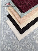 Tissu en dentelle de coton tissé teint en fil blanc de haute qualité, 120 GSM, très léger, respirant, écologique, anti-moisissure, pour vêtements