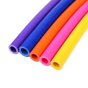 Customize Logo High Temperature Flexible Heater Braid Silicone Radiator Hose Automotive Silicone Straight 1 Meter Silicone Hose