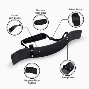 GAF Arm Blaster pour musculation, personnalisable en couleur et logo, réglable pour exercices de biceps, idéal pour la gym et le fitness - Product Image 2