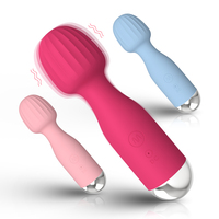 Werks großhandel Wiederauf ladbare Ripple Mini Strong Shock AV Massage Vibrator Weibliche Masturbation Vibrator