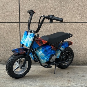 Thời trang siêu quyền lực phạm vi lớn đua trẻ em trung tâm động Cơ Mini Xe máy điện xe đạp trẻ em Xe tay ga - Product Image 1