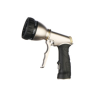 Pistolet d'arrosage manuel multifonction haute pression pour jardin, avec gâchette réglable et poignée pistolet en alliage de zinc