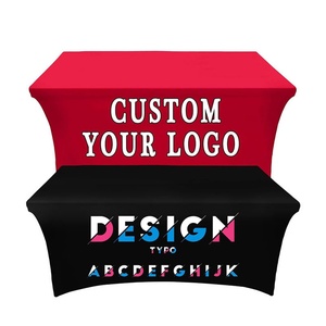 Nappe de table en polyester extensible, imprimée par transfert thermique, anti-plis, personnalisable avec logo et couleur, pour événements festifs - Product Image 3