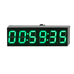 0.36 Inch 6-Bit <strong>Clock</strong> <strong>LED</strong> Digital Electronic <strong>Clock</strong> W Second <strong>Display</strong> Module Power Off Memory Brightness Adjustment -A - Product Image 3