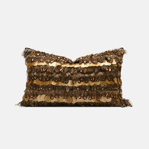 AIBUZHIJIA Dekoratif Yastıklar Ev Dekorasyonu Minder Kılıfı Kanepe Minderi Lüks Yüksek Kaliteli Yastık Kılıfı Oturma Odası için Dekoratif Yastık Kılıfı - Product Image 1