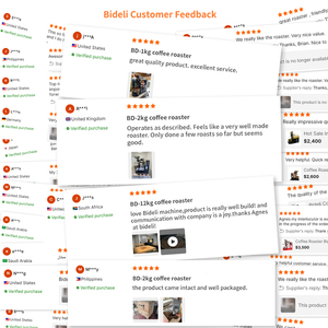 เครื่องคั่วกาแฟอุตสาหกรรมอัตโนมัติเต็มรูปแบบ ขนาด 15 กก. พร้อมระบบควบคุมอุณหภูมิอัจฉริยะ สำหรับโรงงานเบเกอรี่ - Product Image 6