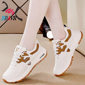 Zapatillas Deportivas de Piel para Mujer, Estilo Coreano, Primavera 2026, Ligeras, Antideslizantes, Suaves, Casuales, Talla Grande - Product Image 3