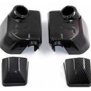 New Carbon Fiber Texture Side <b>Mirror</b> Cover for for FJ Cruiser Left Replacement Part ABS <b>Plastic</b> Convex Design - Product Image 1